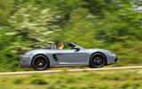 Porsche 718 Boxster side profile