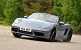 Porsche 718 Boxster cornering