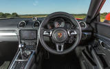 Porsche 718 Cayman dashboard