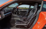 Porsche 718 Cayman front seats