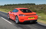 Porsche 718 Cayman rear