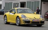 New Porsche 911 scooped