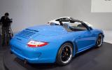 Paris motor show: Porsche 911 Speedster