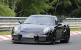 Porsche 911 GT2 Turbo - latest spy shots