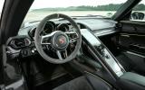 Porsche 918 Spyder steering wheel