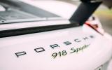Porsche 918 Spyder badging