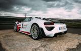 Porsche 918 Spyder rear quarter