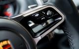 Porsche Cayenne Turbo steering wheel controls