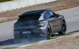 porsche cayenne turbo e hybrid 003 cornering rear