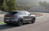 porsche cayenne turbo e hybrid 009 tracking rear