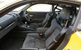 Porsche Cayman GT4 interior