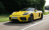porsche gt4 rs sypder review 17 tracking front