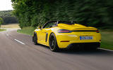 porsche gt4 rs sypder review 18 tracking rear