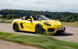 porsche gt4 rs sypder review 20 tracking front