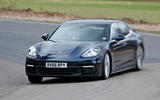 Porsche Panamera cornering