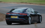 Porsche Panamera rear cornering