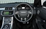 Range Rover Evoque Convertible dashboard