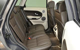 Range Rover Evoque rear seats