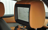 Range Rover Velar rear TV screens