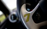 Renault Clio steering wheel