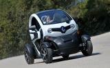 Renault Twizy cornering