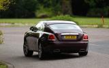 Rolls-Royce Wraith rear cornering