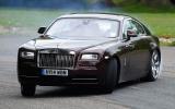 Rolls-Royce Wraith hard drifting