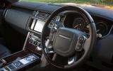 Range Rover SVAutobiography steering wheel