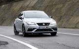 Seat Leon Cupra cornering