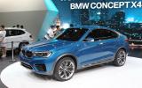 BMW Concept X4 - latest pics: Shanghai motor show 2013