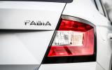 Skoda Fabia rear lights