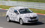 New Skoda Fabia spotted testing ahead of 2015 launch