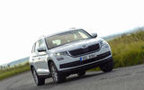 Skoda Kodiaq cornering