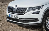 Skoda Kodiaq front end