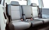 Skoda Roomster rear seats