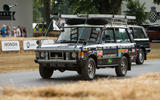 Trans-Americas expedition Land Rover