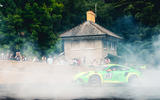 Burnouts in a Gt3 RS
