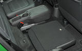 Smart Forfour Electric Drive folded rear seats