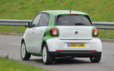 Smart Forfour Electric Drive rear cornering