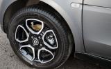15in Smart Fortwo alloy wheels