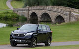 Ssangyong Rexton on the road