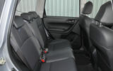 Subaru Forester rear seats