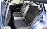 Subaru Impreza rear seats