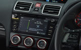 Subaru WRX STI infotainment system