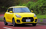 Suzuji Swift Sport Japan-spec review hero front