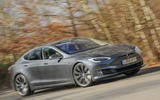 Tesla Model S 95d cornering