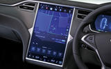 Tesla Model S 95D infotainment system