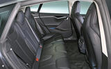 Tesla Model S 95D rear seats