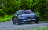 Tesla Model S Plaid front cornering