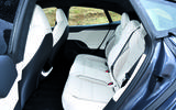 Tesla Model S Plaid rear interior
